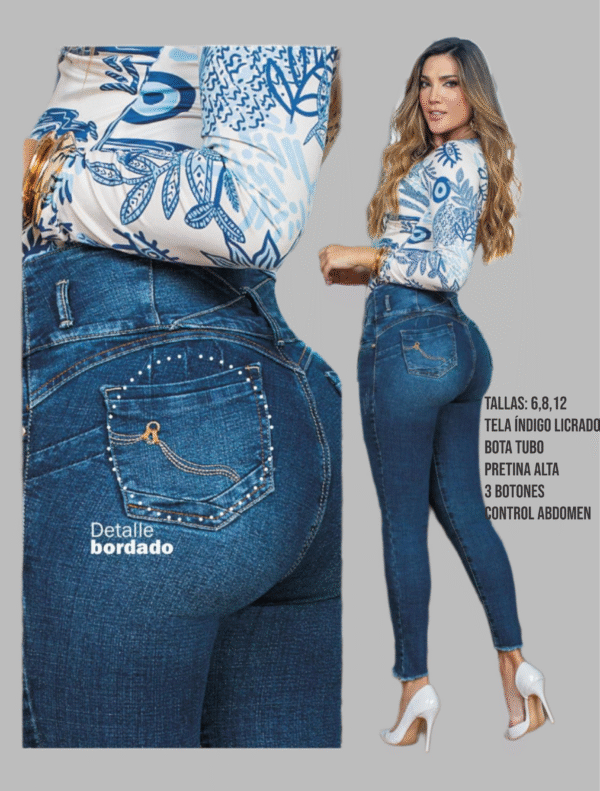 Colombian shaping jeans - 1757 - Image 2