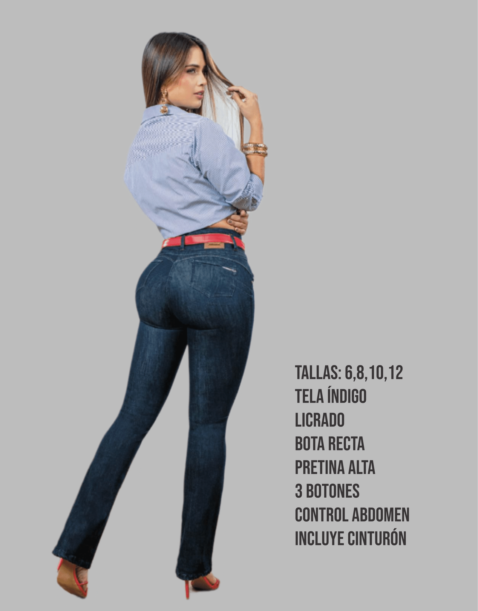 Colombian shaping jeans - 1873 - Image 2