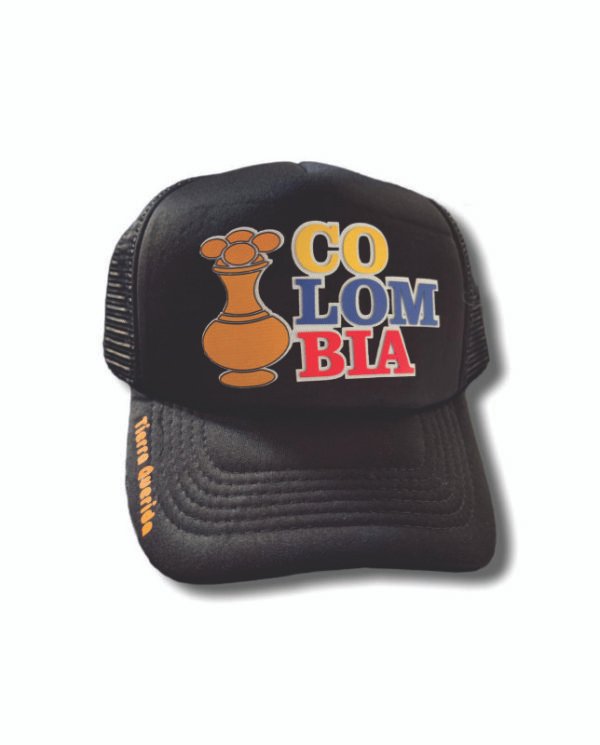 Colombia Cap with Indigenous Vase Icon