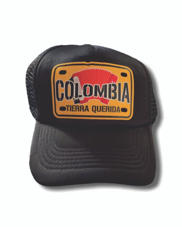 "Colombia Tierra Querida" Accordion Tribute Cap