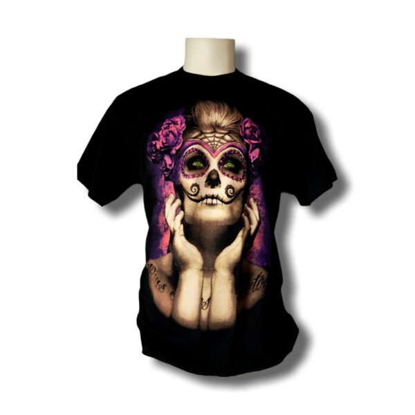 Catrina Glow T-Shirt – Día de los Muertos Edition - Image 2