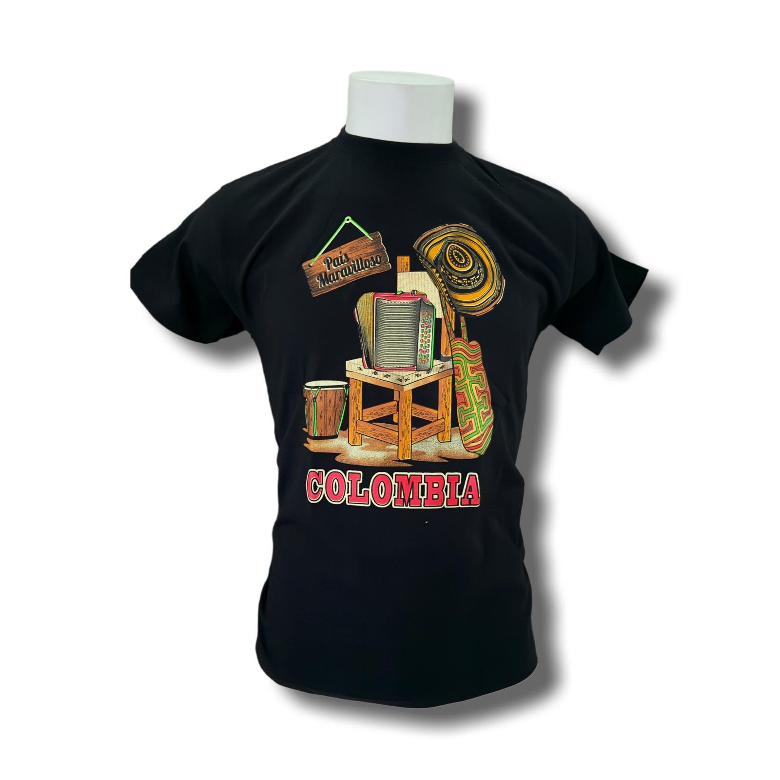 Colombian Heritage T-Shirt – "País Maravilloso" Edition