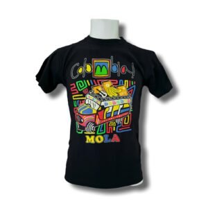 "Colombia Mola Chiva" Neon T-Shirt