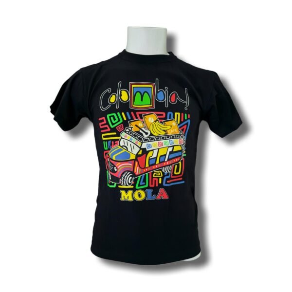 "Colombia Mola Chiva" Neon T-Shirt