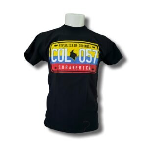 Colombia License Plate Tee - COL 057