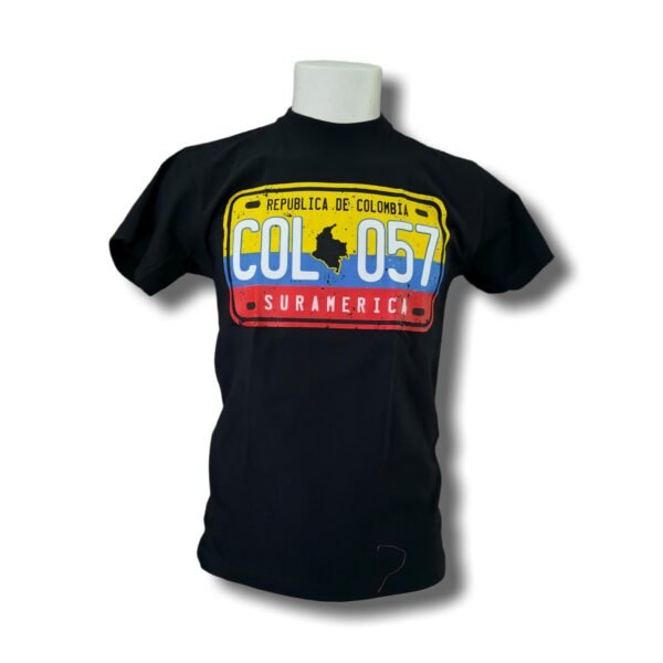 Colombia License Plate Tee - COL 057