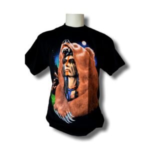 Bear Spirit Warrior Glow T-Shirt – Strength of the Wild Edition
