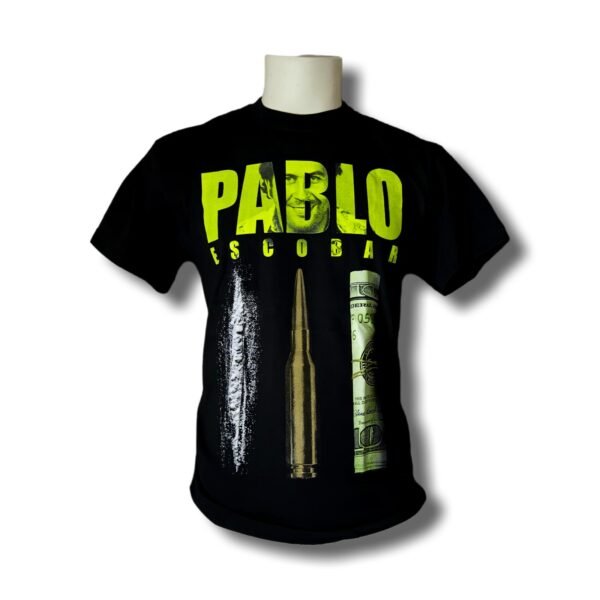 Pablo Escobar Urban Graphic T-Shirt – Powder, Power & Profit Edition