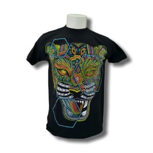Huichol Jaguar – Tribal Art T-Shirt