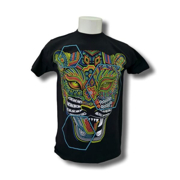 Huichol Jaguar – Tribal Art T-Shirt