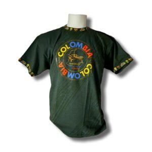 Colombia Emblem Heritage Green Tee