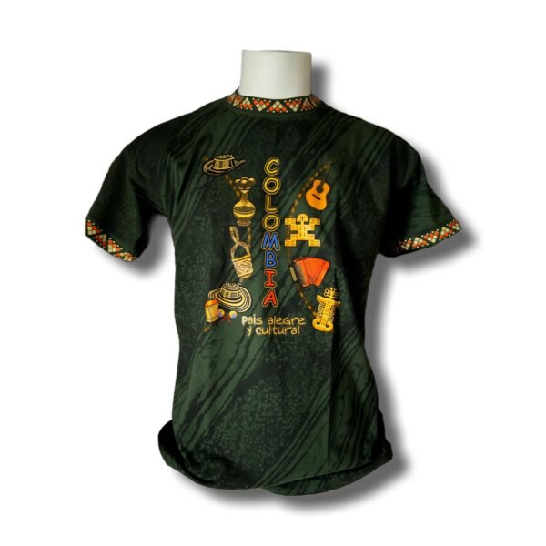 Colombia Joyful & Cultural Nation T-Shirt – Heritage Edition