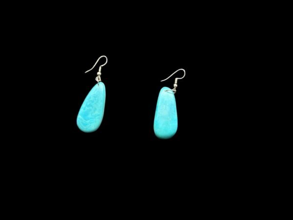 Turquoise Essence Handmade Set – Unique Necklace & Earrings - Image 2