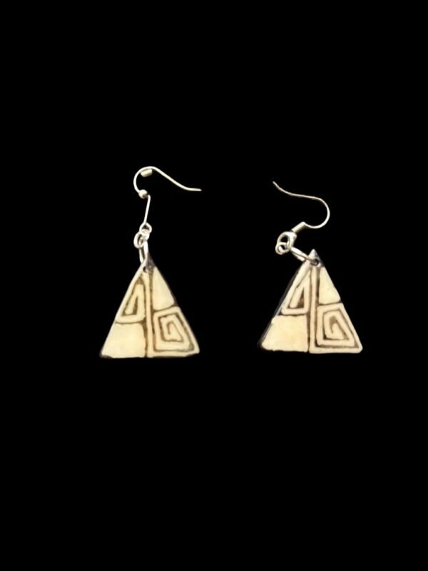 “Ancestral Roots” Set – Handmade Ethnic Necklace & Earrings - Image 3