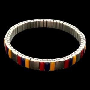 Colombian Flag Stretch Bracelet